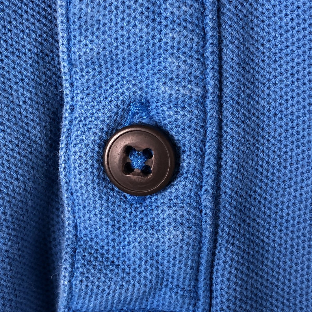 Patagonia ORGANIC COTTON 52822FA short sleeve polo shirt, size M for men cotton blue type Vintage Second Hand