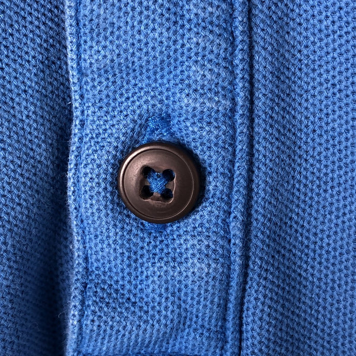 Patagonia ORGANIC COTTON 52822FA short sleeve polo shirt, size M for men cotton blue type Vintage Second Hand