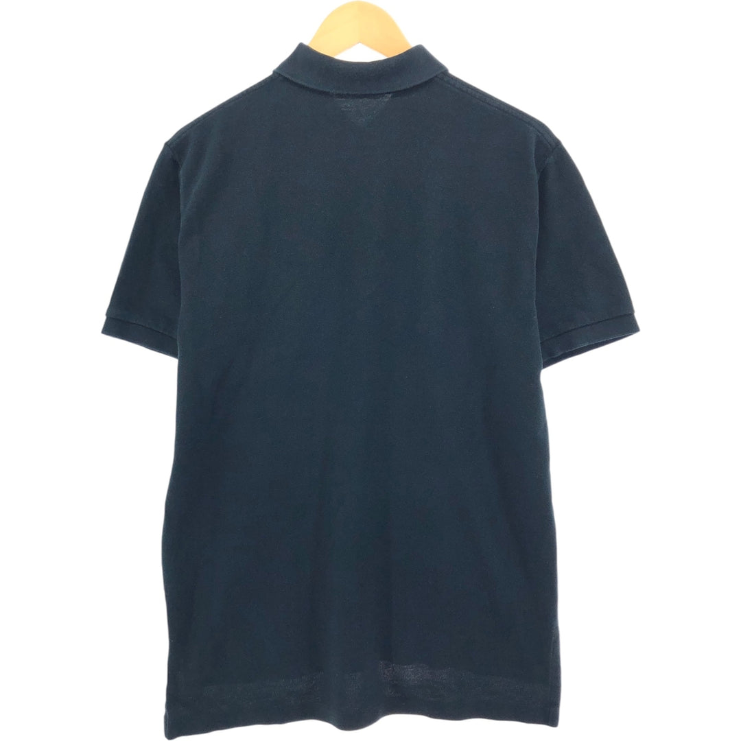 Ralph Lauren POLO by Ralph Lauren short sleeve polo shirt, men's size L cotton black type Vintage Second Hand