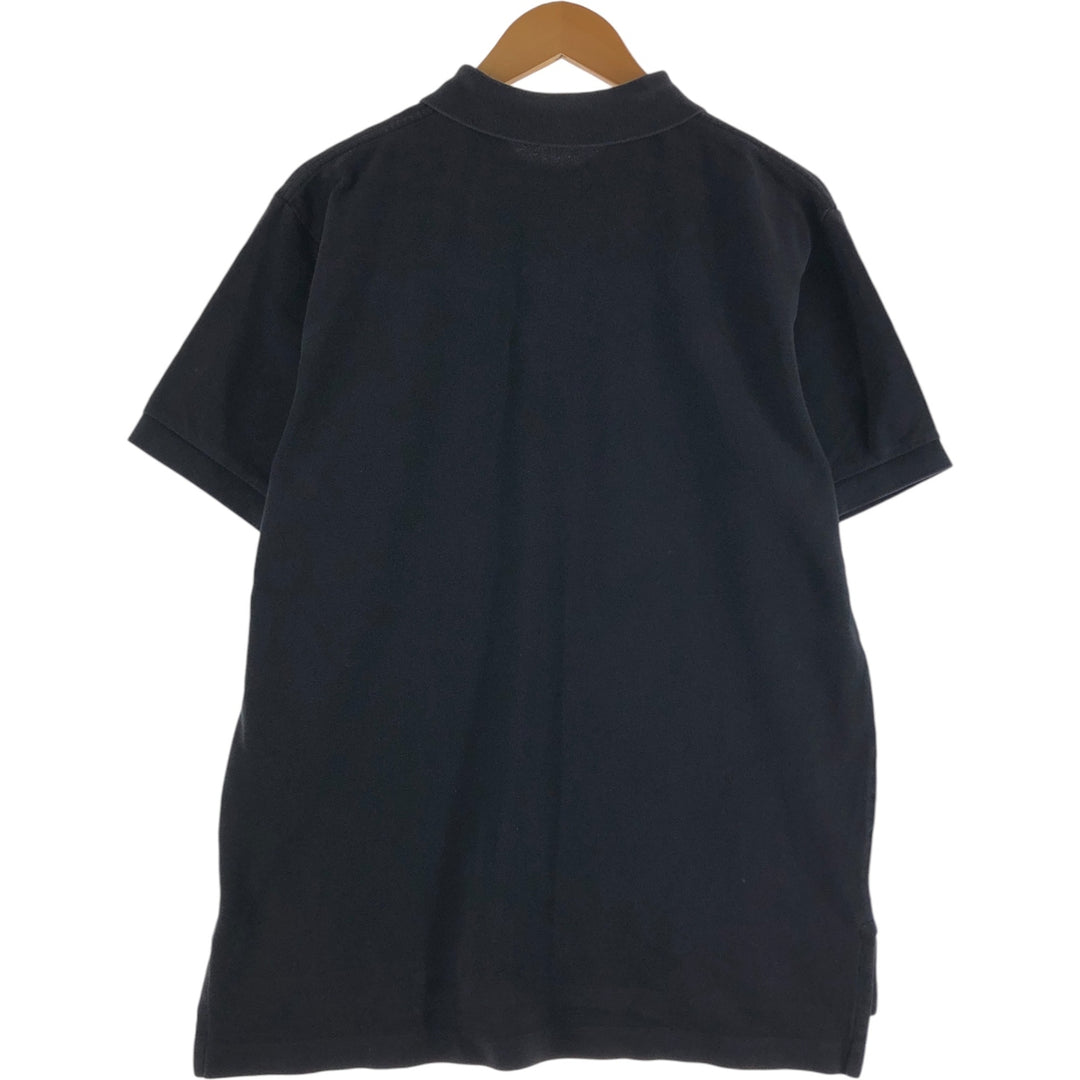 Ralph Lauren POLO by Ralph Lauren short sleeve polo shirt, men's size L cotton black type Vintage Second Hand