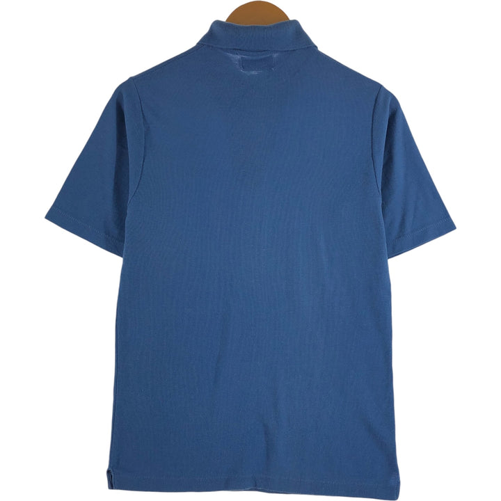 Vintage 1970'S Lacoste IZOD short sleeve polo shirt, men's size M polyester Blue type light blue Vintage Second Hand