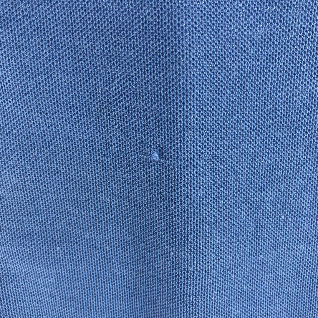 Vintage 1970'S Lacoste IZOD short sleeve polo shirt, men's size M polyester Blue type light blue Vintage Second Hand