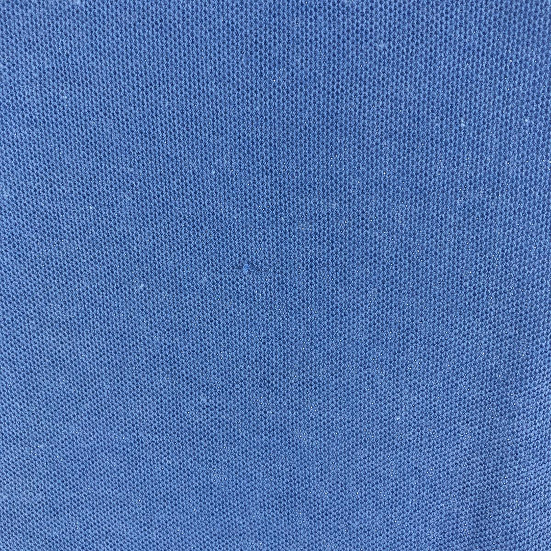 Vintage 1970'S Lacoste IZOD short sleeve polo shirt, men's size M polyester Blue type light blue Vintage Second Hand