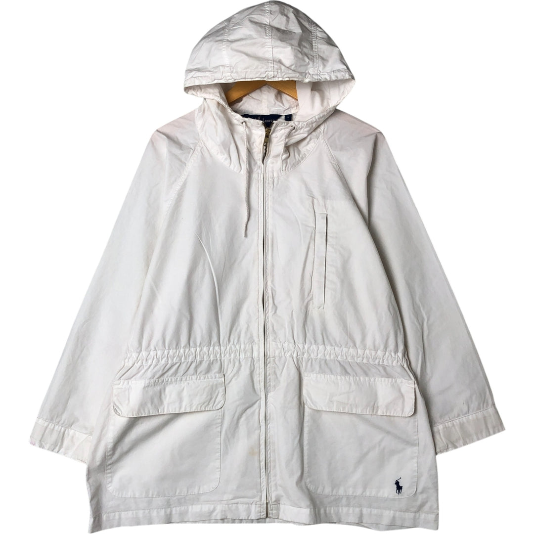 Ralph Lauren Cotton Parka, Men's Size S cotton white type Vintage Second Hand