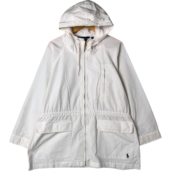 Ralph Lauren Cotton Parka, Men's Size S cotton white type Vintage Second Hand