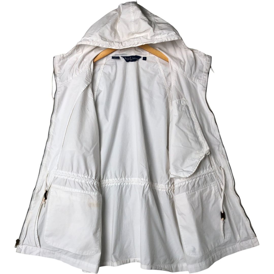 Ralph Lauren Cotton Parka, Men's Size S cotton white type Vintage Second Hand