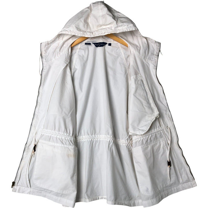 Ralph Lauren Cotton Parka, Men's Size S cotton white type Vintage Second Hand