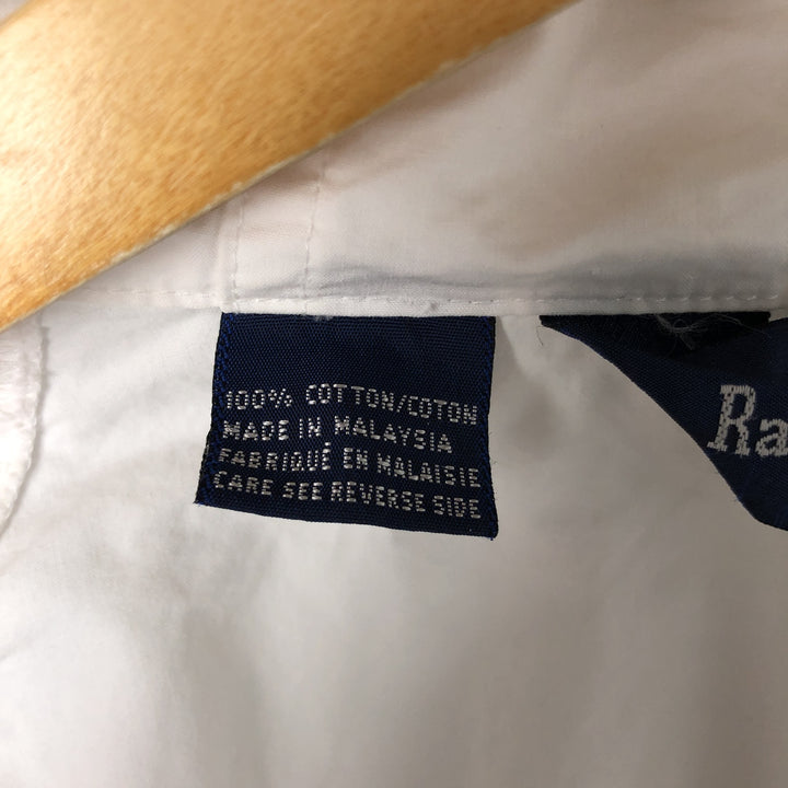 Ralph Lauren Cotton Parka, Men's Size S cotton white type Vintage Second Hand