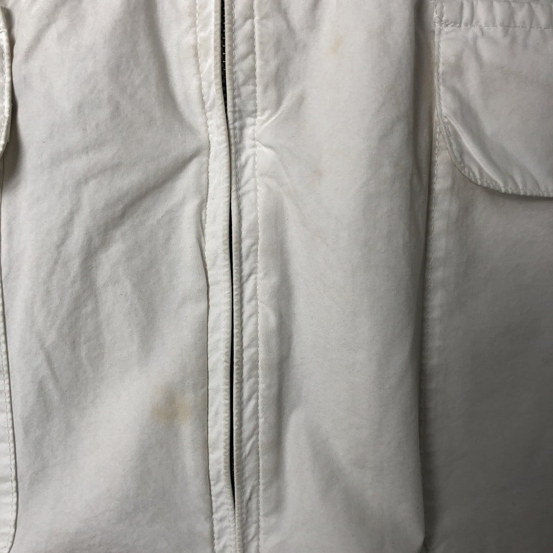 Ralph Lauren Cotton Parka, Men's Size S cotton white type Vintage Second Hand
