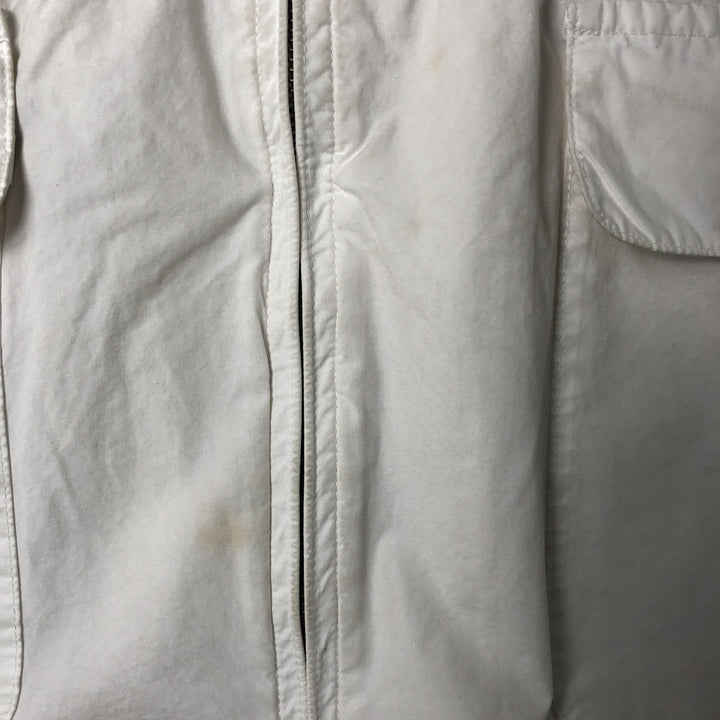 Ralph Lauren Cotton Parka, Men's Size S cotton white type Vintage Second Hand
