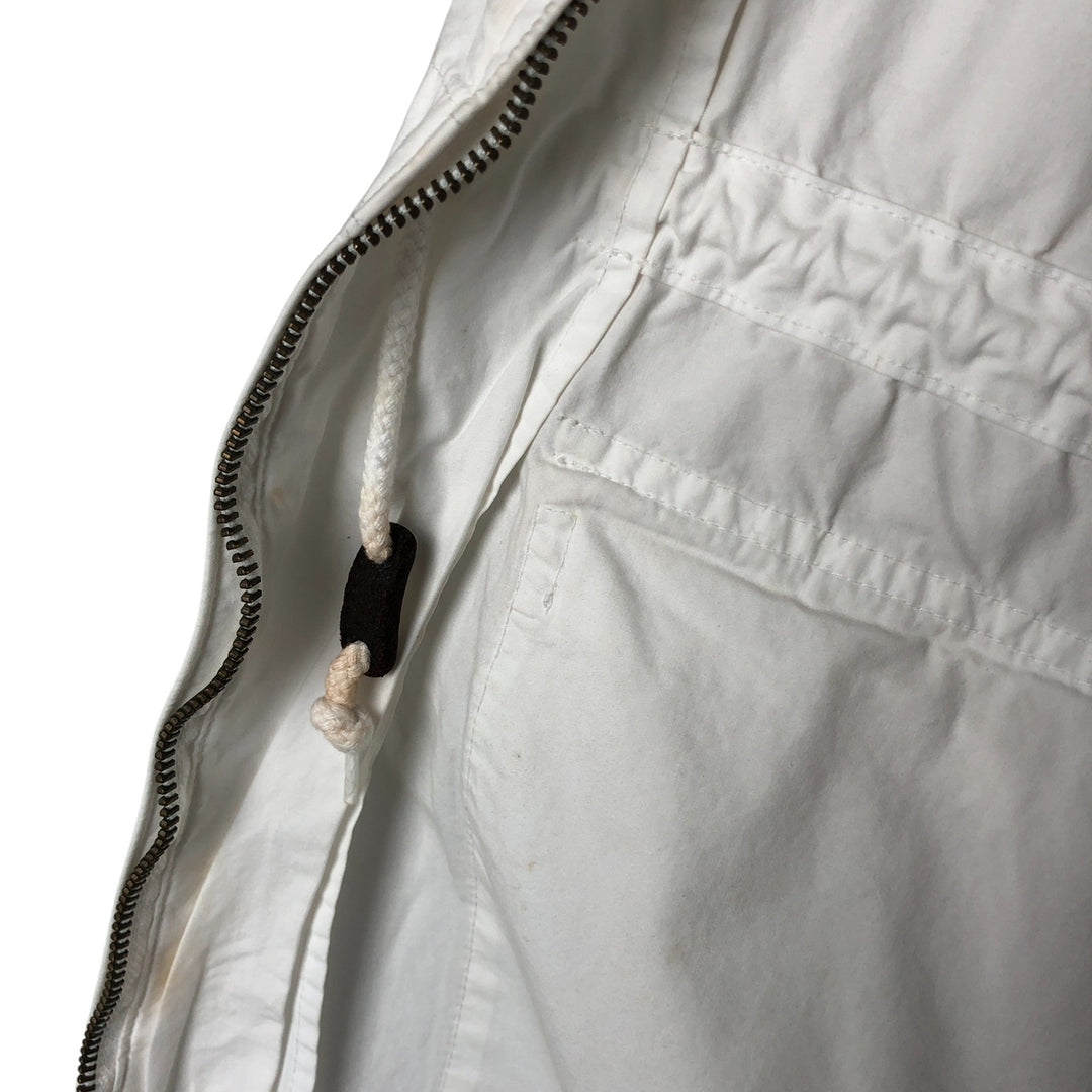 Ralph Lauren Cotton Parka, Men's Size S cotton white type Vintage Second Hand