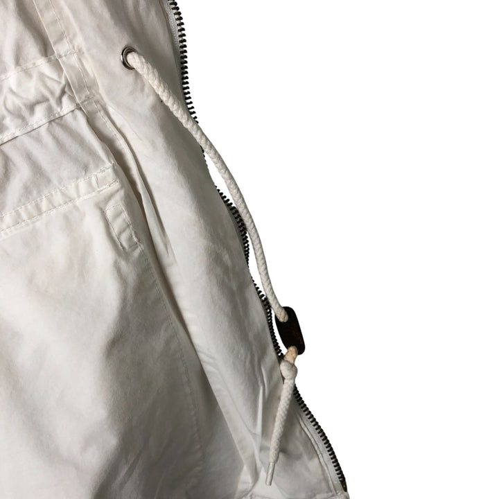 Ralph Lauren Cotton Parka, Men's Size S cotton white type Vintage Second Hand