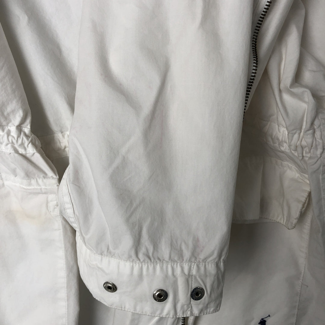 Ralph Lauren Cotton Parka, Men's Size S cotton white type Vintage Second Hand