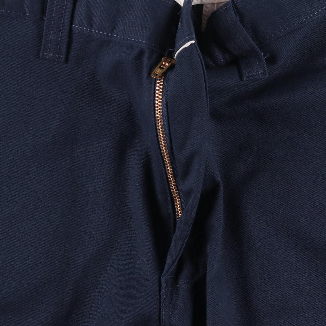Dickies Work Shorts, Half Pants, Men's, W32 equivalent polyester navy blue type Vintage Second Hand