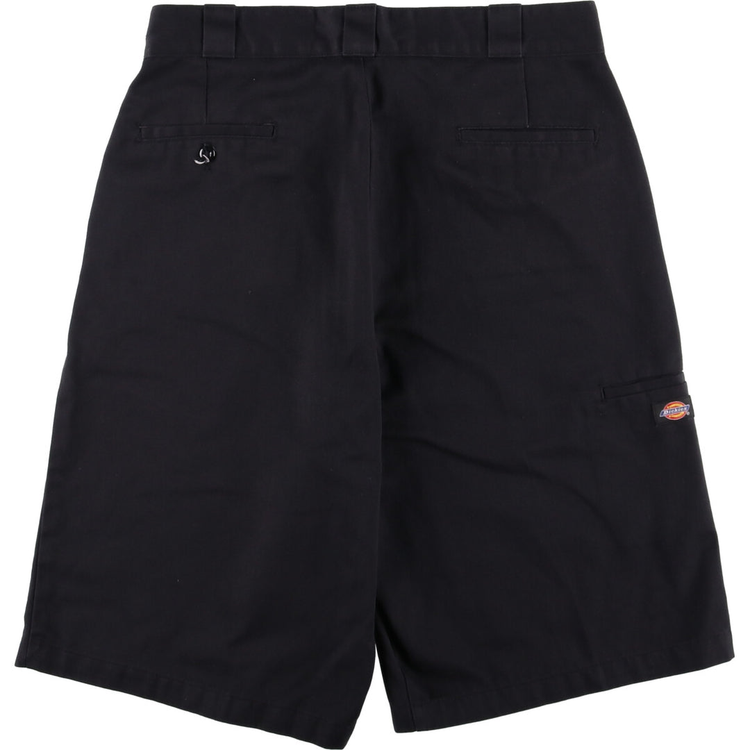 Dickies Loose Fit Work Shorts, Half Pants, Men's, W34 equivalent polyester black type Vintage Second Hand