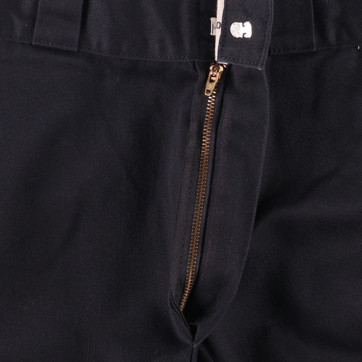 Dickies Loose Fit Work Shorts, Half Pants, Men's, W34 equivalent polyester black type Vintage Second Hand