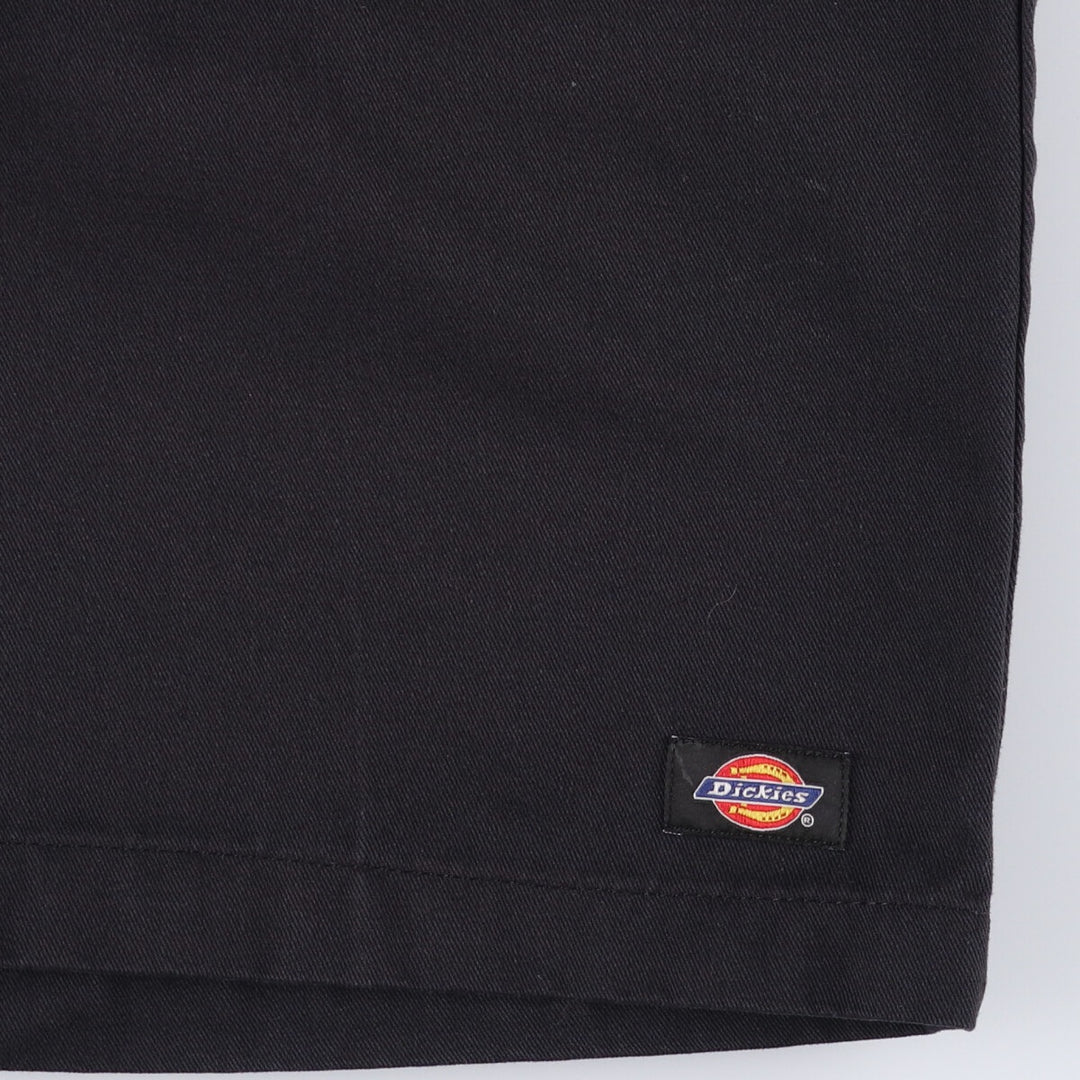 Dickies Loose Fit Work Shorts, Half Pants, Men's, W34 equivalent polyester black type Vintage Second Hand