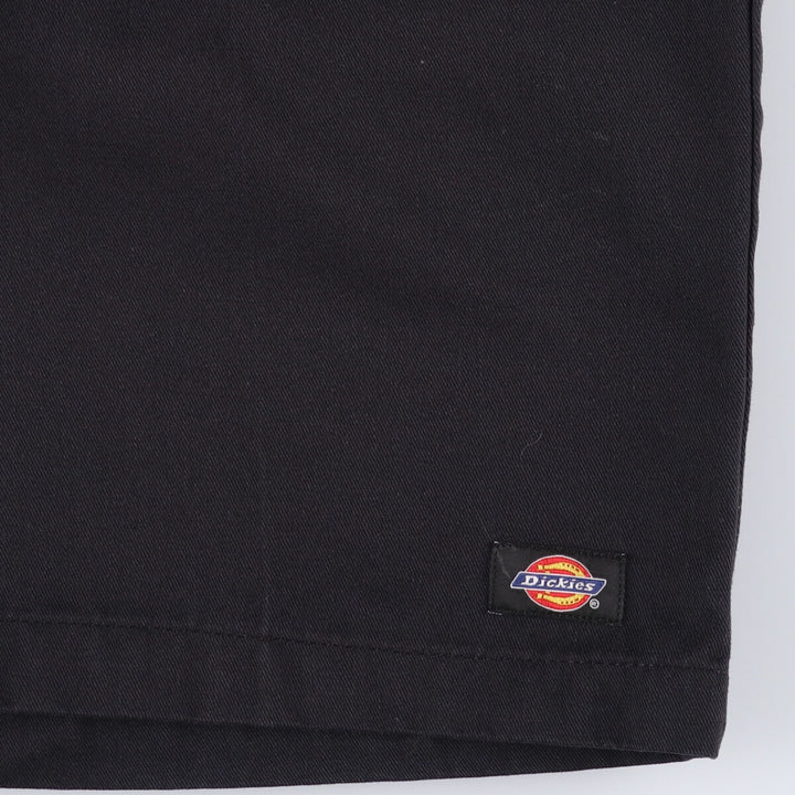 Dickies Loose Fit Work Shorts, Half Pants, Men's, W34 equivalent polyester black type Vintage Second Hand