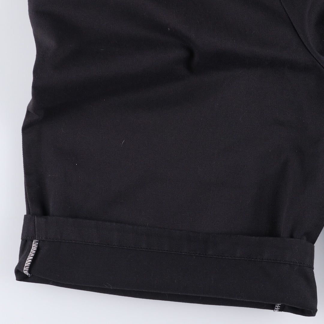 Dickies Loose Fit Work Shorts, Half Pants, Men's, W34 equivalent polyester black type Vintage Second Hand