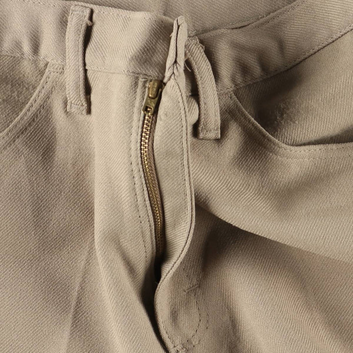 80s-90'S Wrangler Dress Jeans, Men's Regular Fit Slacks, Made in USA, Men's W32, Vintage unclear Beige type Vintage Second Hand