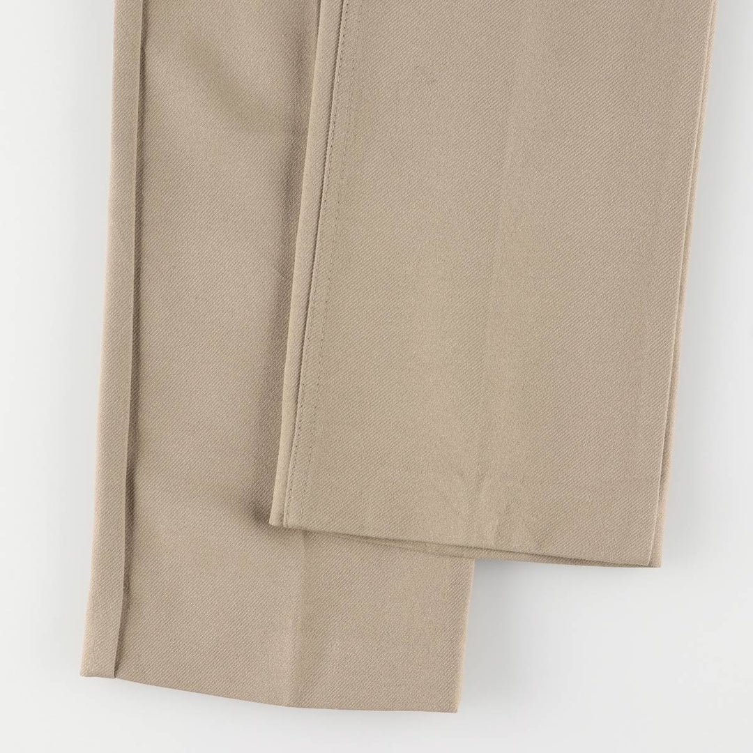 80s-90'S Wrangler Dress Jeans, Men's Regular Fit Slacks, Made in USA, Men's W32, Vintage unclear Beige type Vintage Second Hand