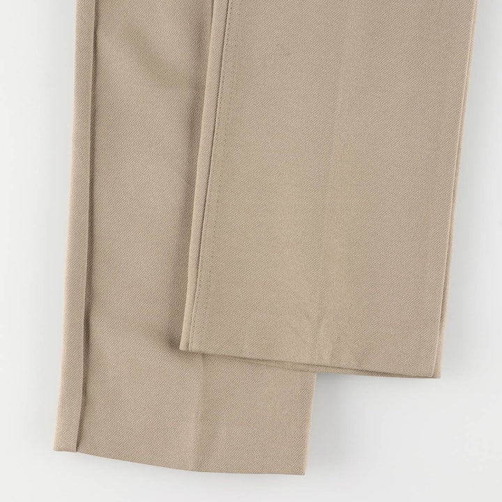 80s-90'S Wrangler Dress Jeans, Men's Regular Fit Slacks, Made in USA, Men's W32, Vintage unclear Beige type Vintage Second Hand