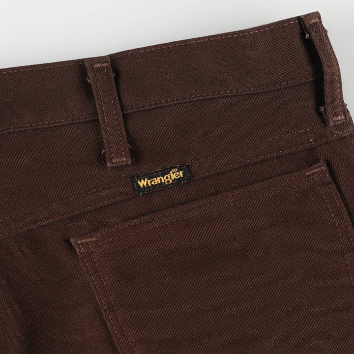 Wrangler Wrangler Dress Jeans Slacks Pants Men's W36 unclear brown type Vintage Second Hand