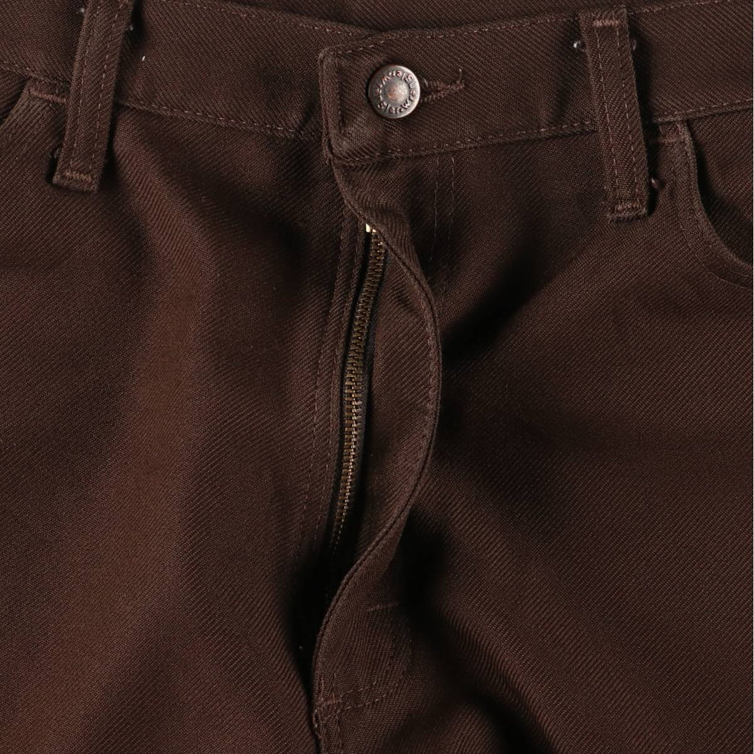 Wrangler Wrangler Dress Jeans Slacks Pants Men's W36 unclear brown type Vintage Second Hand