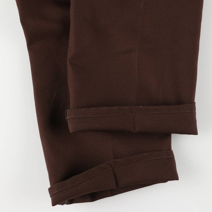 Wrangler Wrangler Dress Jeans Slacks Pants Men's W36 unclear brown type Vintage Second Hand