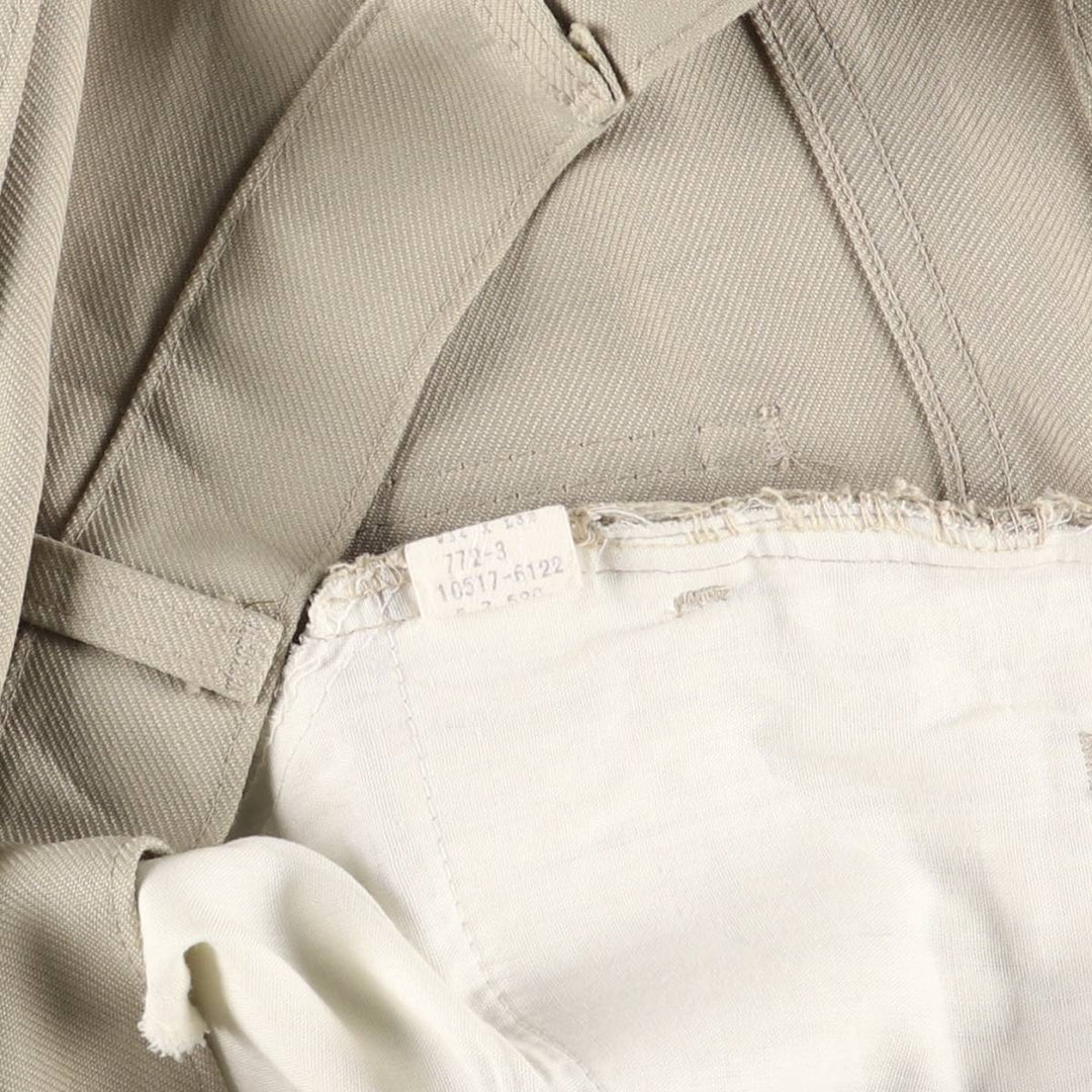 70s~80'S Levi's 10517-6122 STA-PREST slacks pants for men, size w34, vintage unclear Beige type Vintage Second Hand