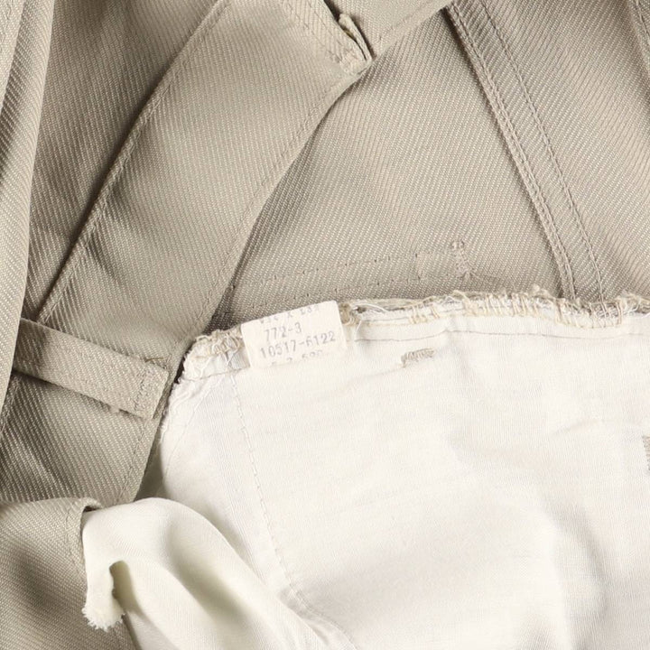 70s~80'S Levi's 10517-6122 STA-PREST slacks pants for men, size w34, vintage unclear Beige type Vintage Second Hand