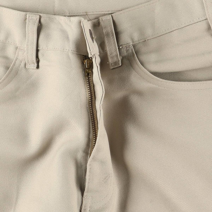 70s~80'S Levi's 10517-6122 STA-PREST slacks pants for men, size w34, vintage unclear Beige type Vintage Second Hand