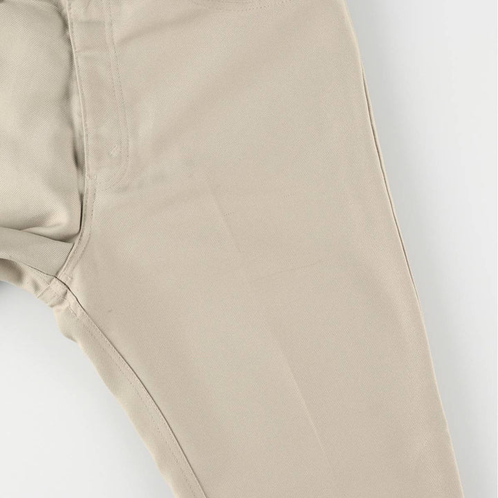 70s~80'S Levi's 10517-6122 STA-PREST slacks pants for men, size w34, vintage unclear Beige type Vintage Second Hand