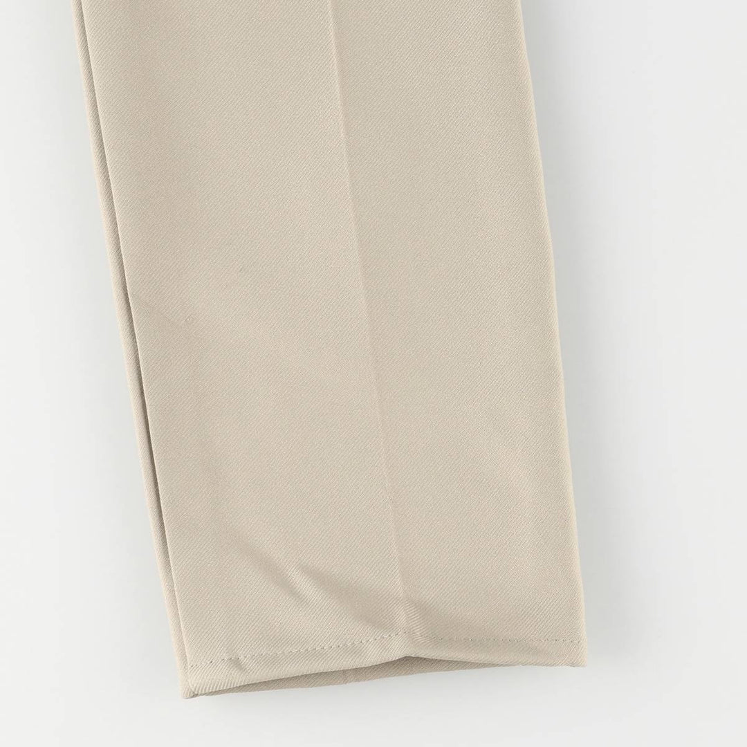 70s~80'S Levi's 10517-6122 STA-PREST slacks pants for men, size w34, vintage unclear Beige type Vintage Second Hand