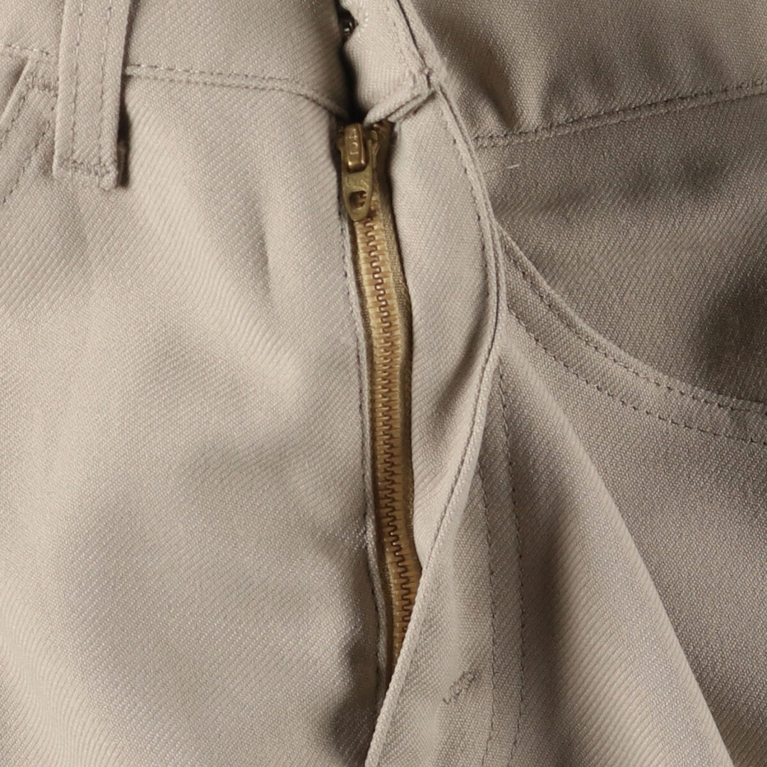 80'S Levi's 10517-6122 STA-PREST slacks pants for men, size W32, vintage unclear Beige type Vintage Second Hand