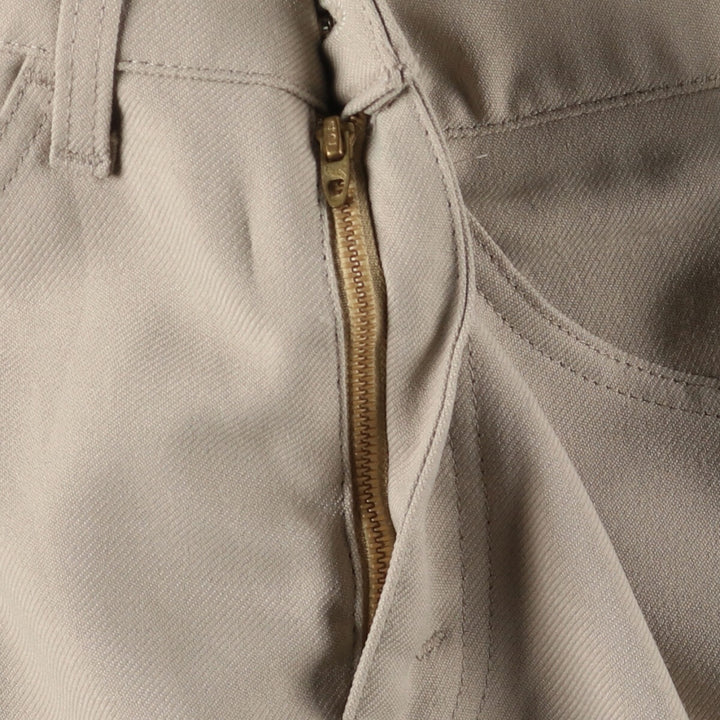 80'S Levi's 10517-6122 STA-PREST slacks pants for men, size W32, vintage unclear Beige type Vintage Second Hand
