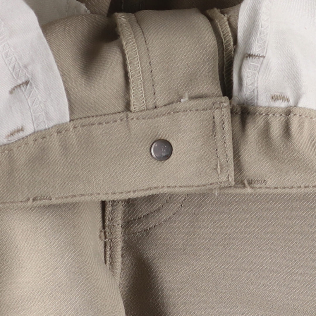 80'S Levi's 10517-6122 STA-PREST slacks pants for men, size W32, vintage unclear Beige type Vintage Second Hand