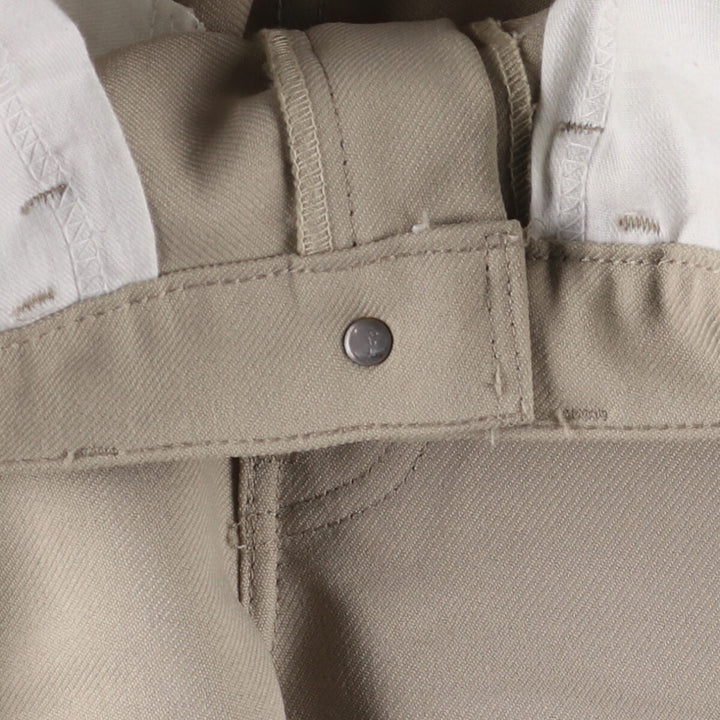 80'S Levi's 10517-6122 STA-PREST slacks pants for men, size W32, vintage unclear Beige type Vintage Second Hand