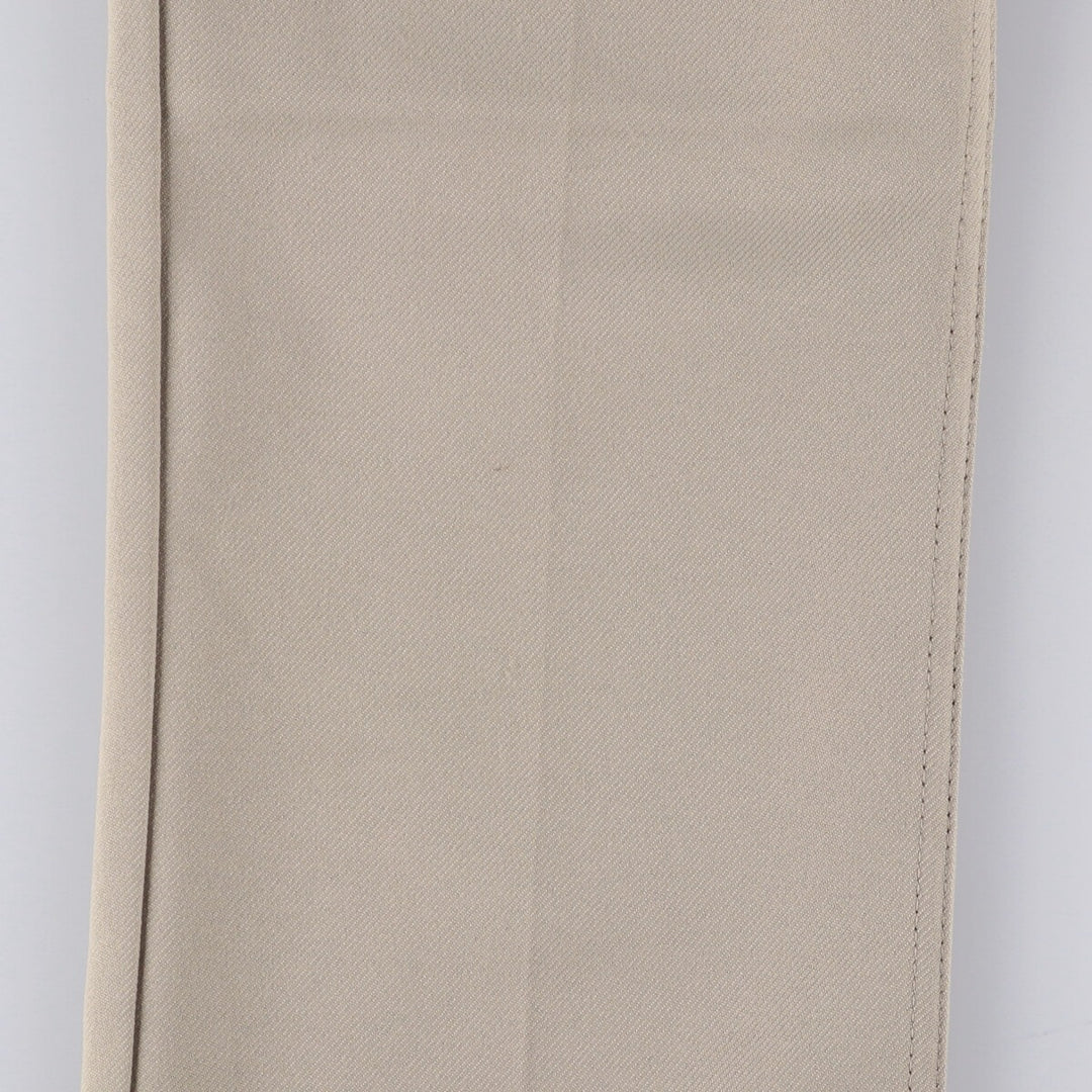 80'S Levi's 10517-6122 STA-PREST slacks pants for men, size W32, vintage unclear Beige type Vintage Second Hand