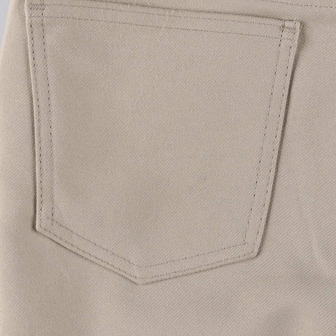 80'S Levi's 10517-6122 STA-PREST slacks pants for men, size W32, vintage unclear Beige type Vintage Second Hand