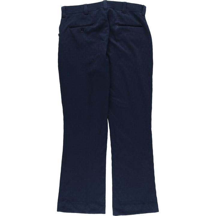 Vintage 70'S Flare Pants for Men, W35 unclear navy blue type Vintage Second Hand