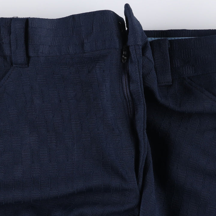 Vintage 70'S Flare Pants for Men, W35 unclear navy blue type Vintage Second Hand