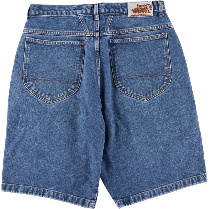 Marithe Francois Girbaud denim shorts, half pants, men's size w32 cotton blue type Vintage Second Hand
