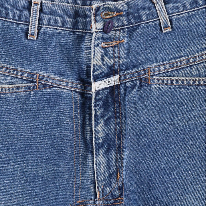 Marithe Francois Girbaud denim shorts, half pants, men's size w32 cotton blue type Vintage Second Hand