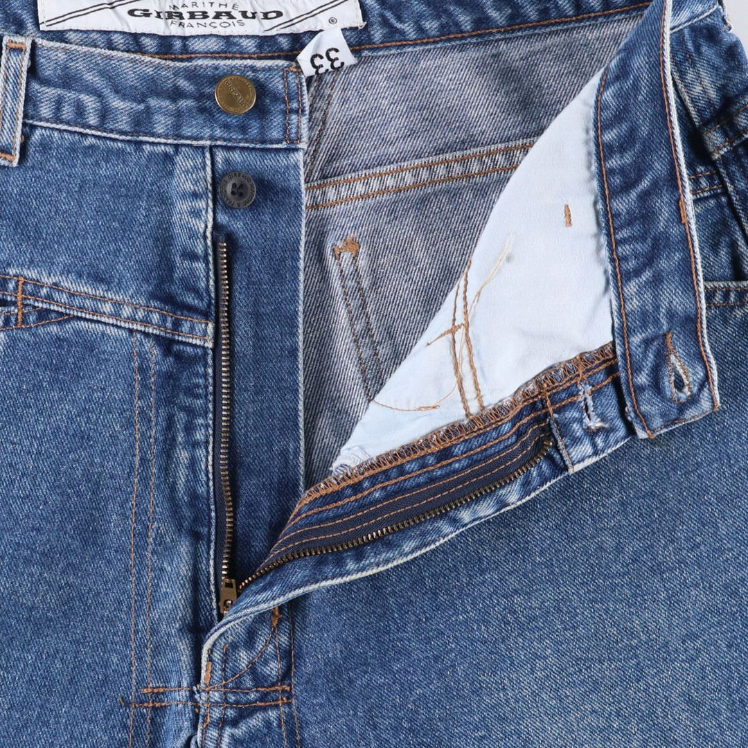 Marithe Francois Girbaud denim shorts, half pants, men's size w32 cotton blue type Vintage Second Hand