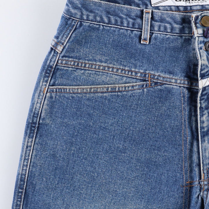 Marithe Francois Girbaud denim shorts, half pants, men's size w32 cotton blue type Vintage Second Hand