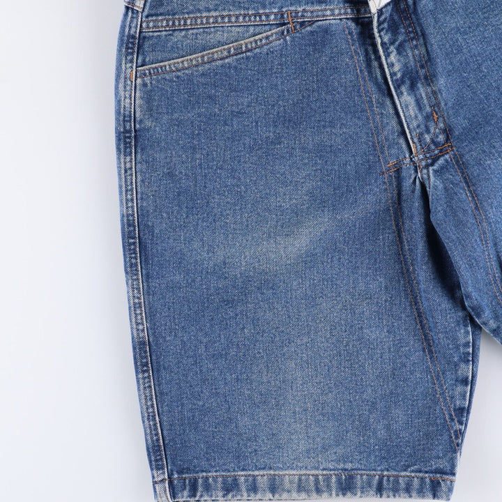 Marithe Francois Girbaud denim shorts, half pants, men's size w32 cotton blue type Vintage Second Hand