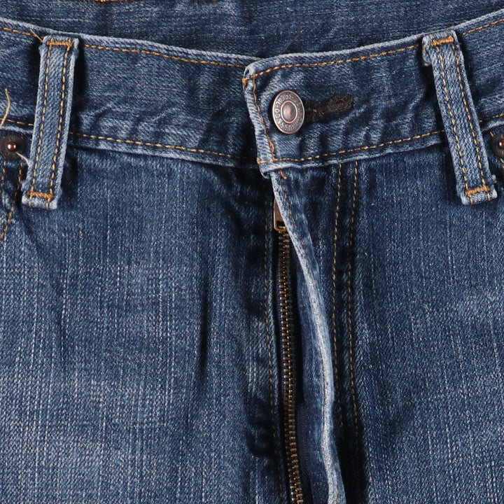 Levi's 569 denim shorts, half pants, men's size w36 cotton blue type Vintage Second Hand