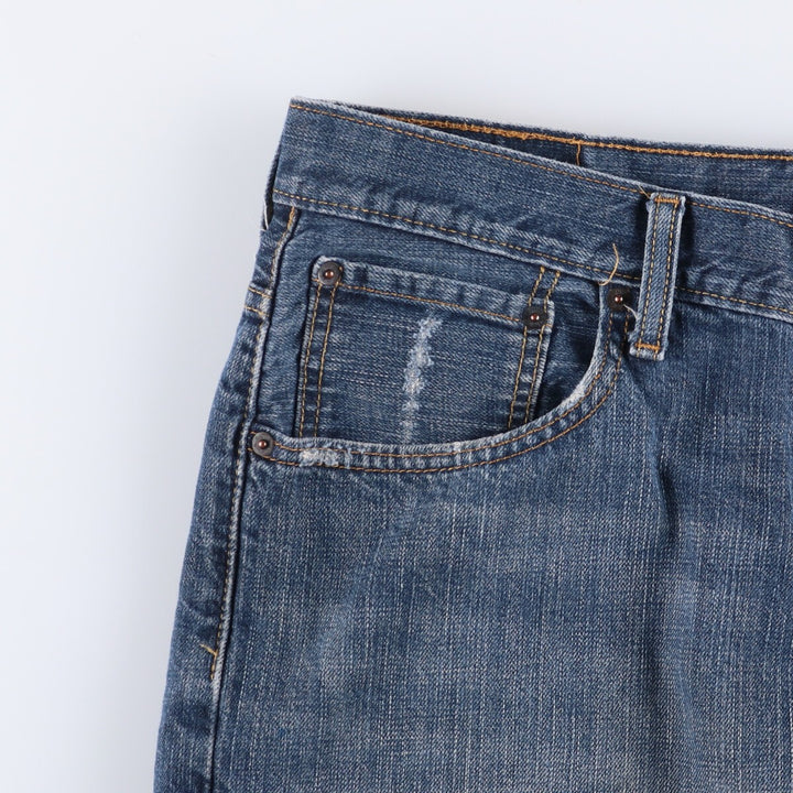 Levi's 569 denim shorts, half pants, men's size w36 cotton blue type Vintage Second Hand