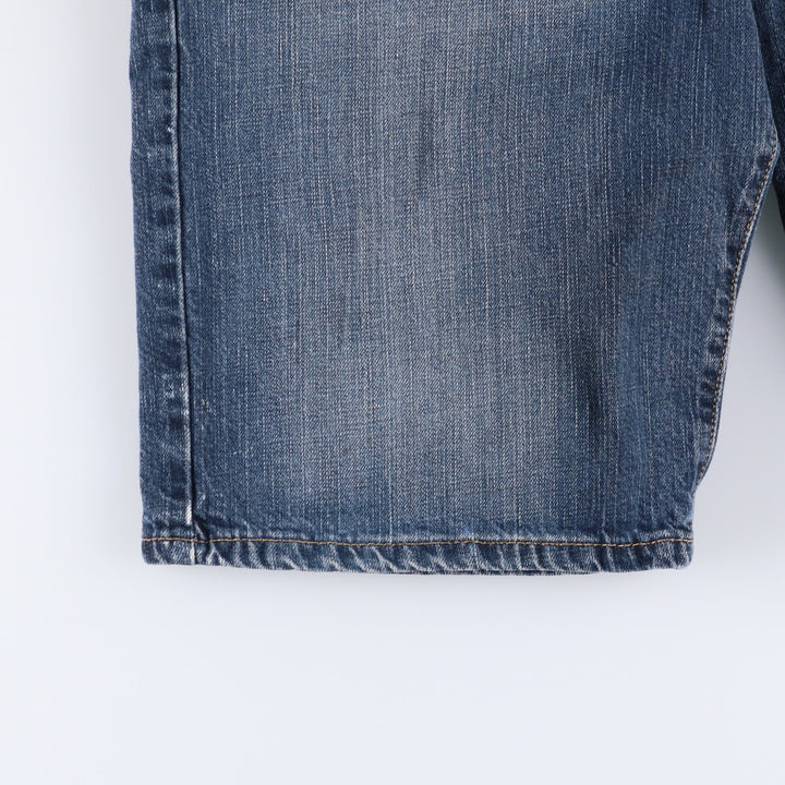 Levi's 569 denim shorts, half pants, men's size w36 cotton blue type Vintage Second Hand